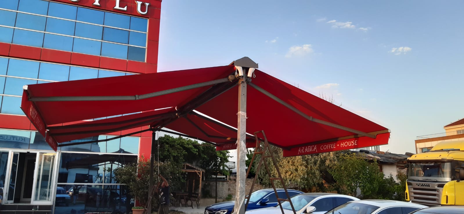 Çift Taraflı Tente Görseli 1